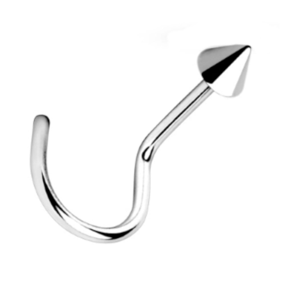 Spike Nose Screw 18G 20G 1/4" 316L Surgical Steel