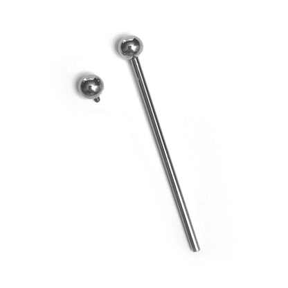 ASTM F136 Titanium Industrial Barbell 14G Internally Threaded